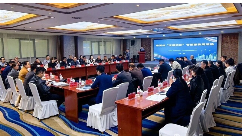 企业动态 | 精准服务赋能企业 本钱对接助力发展 ——甘肃股权买卖中心进行临夏州“专精特新”专板服务周活动